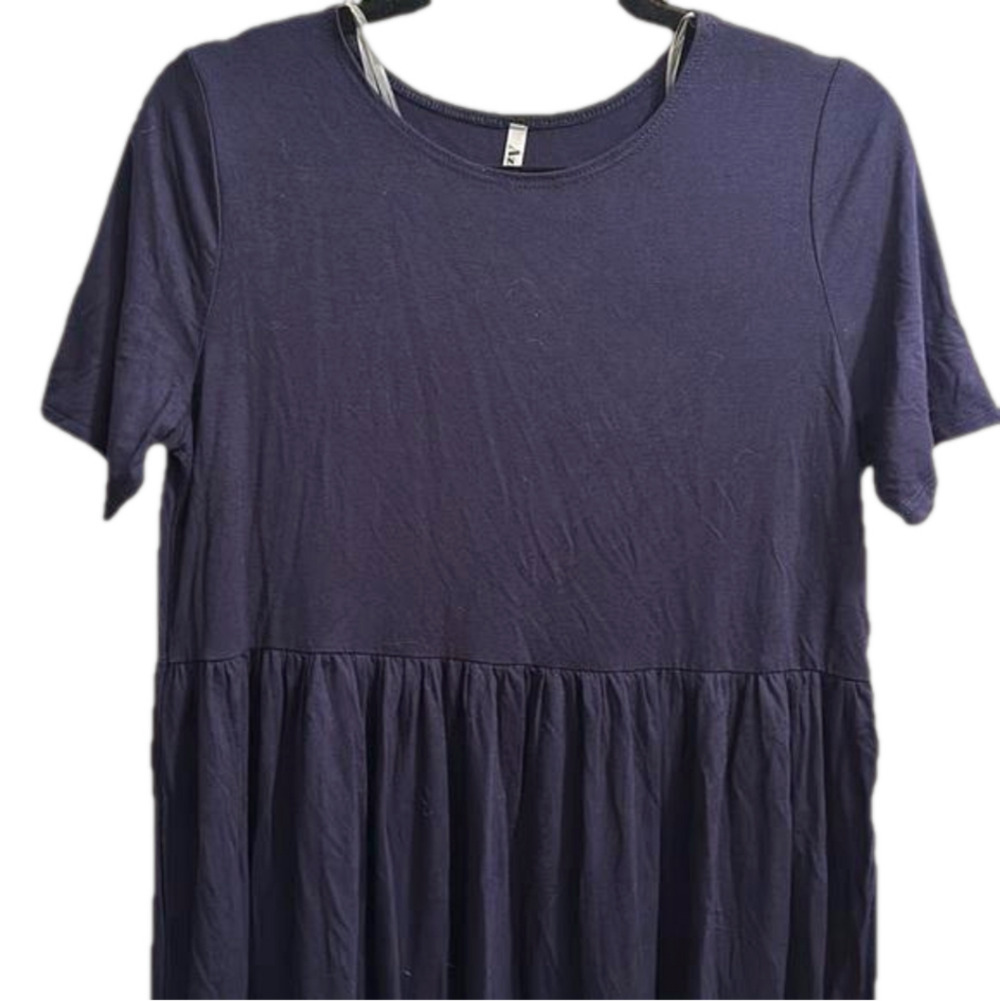 NWOT navy dress - Picture 2 of 4